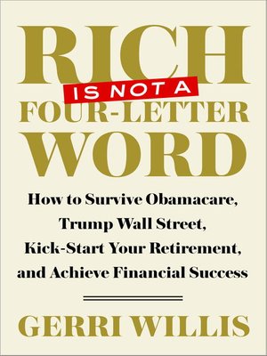 cover image of Rich Is Not a Four-Letter Word